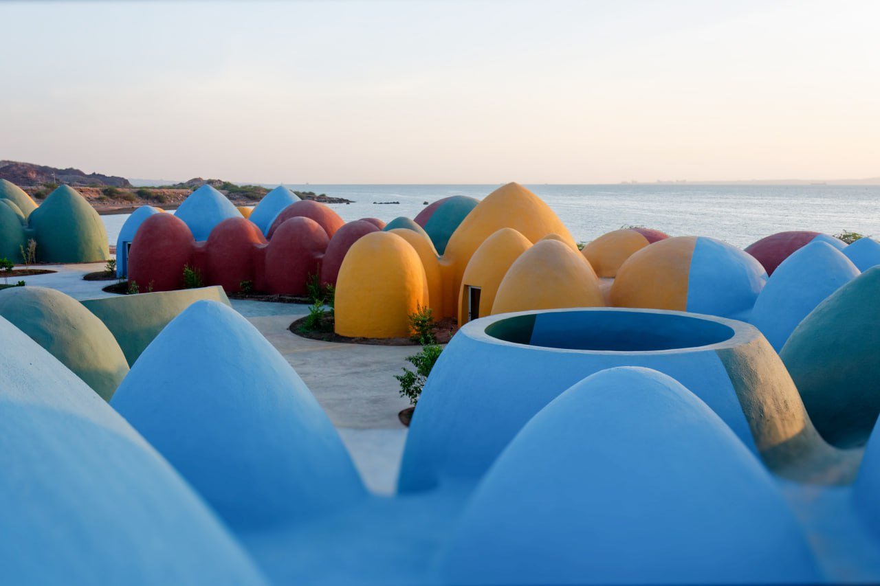Majara Hotel på ön Hormuz